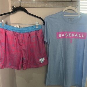 Kids Pink Paisley Shorts